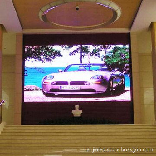 P8 LED Display with SMD 3-in-1, 16-bit Correction Scale Level, 60 to 85Hz Frame Frequency, 8mm Pitch